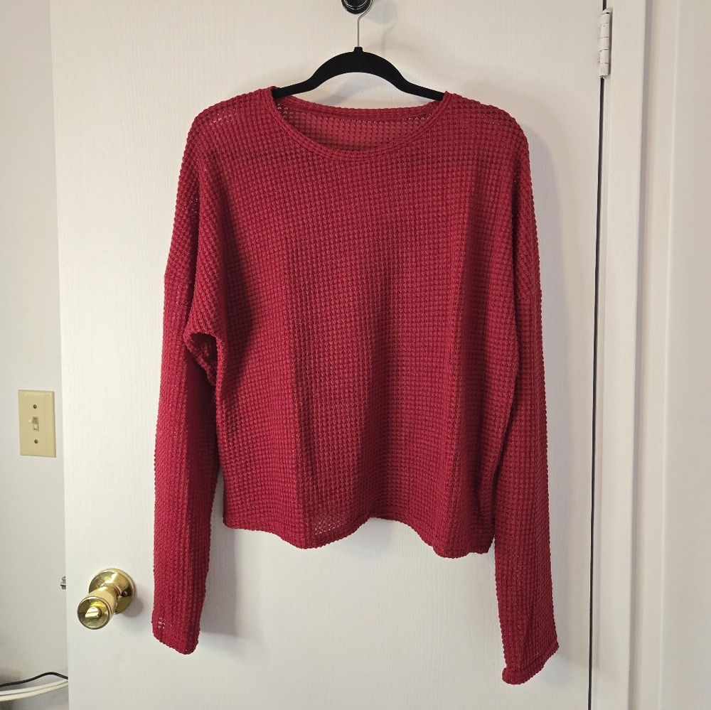 SHEIN red size L lounge set - BNWOT